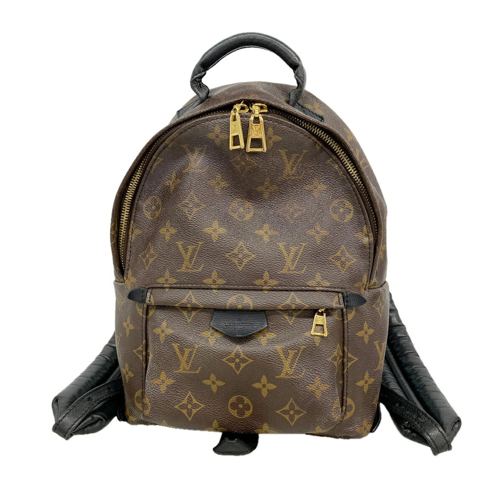Louis Vuitton Monogram Palm Springs Backpack PM M41560 Brown/Black Women's Ba...